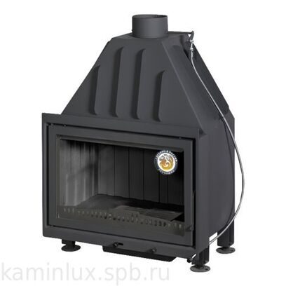 Каминная топка Экокамин Альфа 700-150 B черный шамот