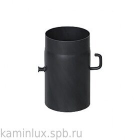 Труба с шибером Darco D120 мм